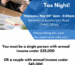IDHHC Nanaimo- Tax Night
